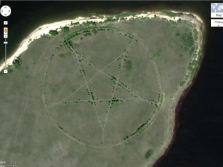 悪魔崇拝…？Google mapで見つかった「謎の五芒星」の正体とは？！＝カザフスタン