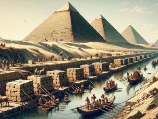 ついにピラミッドの建造方法を解明か！？失われたナイル川の支流を発見！
